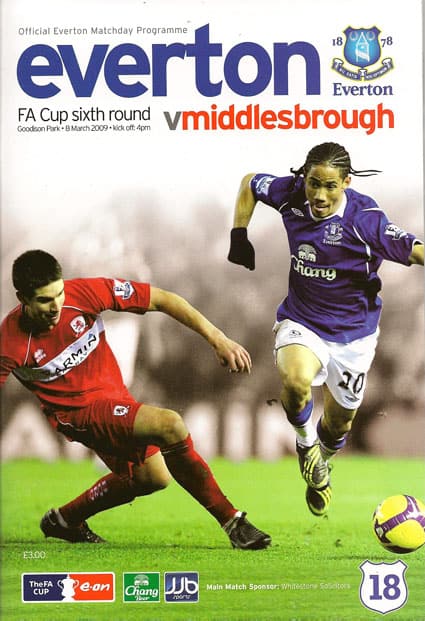 Everton FC v Middlesbrough FC